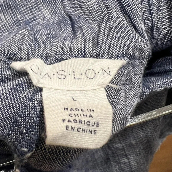 CASLON - linen Short - navy blend - Size Large - Picture 5 of 6